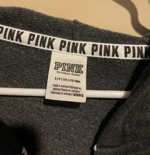 PINK - Victoria's Secret grey hoodie thumbnail 2