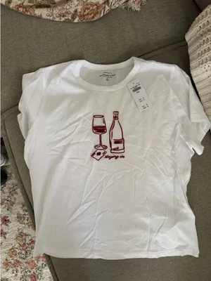 Abercrombie “Staying In” Baby Tee thumbnail 2