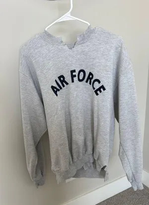 Vintage Air force crewneck Gray Size M thumbnail 1
