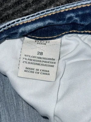 Buckle BKE Stella Slim Fit Low Rise Capri Cropped Stretch Jeans 28x24.5 ABK2817 thumbnail 9