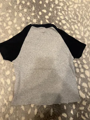 Color block Brandy Melville cropped tshirt thumbnail 3