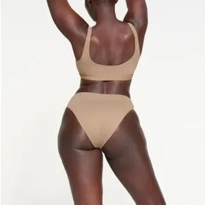Skims Swim Mid Waist Bottom Desert Size Small thumbnail 2