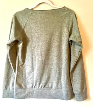 🎃 Pumpkin Sweatshirt, Medium Gray thumbnail 3