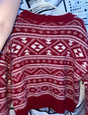 American Eagle christmas Sweater thumbnail 2