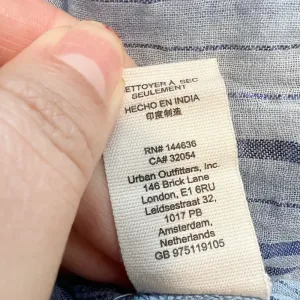 SAYLOR Jameela Midi Dress in Indigo‎ size Large Tiered thumbnail 9