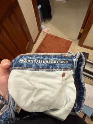 American Eagle Highest Rise Baggy Shorts thumbnail 7