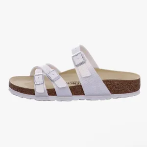 BIRKENSTOCK | Franca Iridescent  White Snake Python‎ Embossed Sandals, EU 37 thumbnail 8