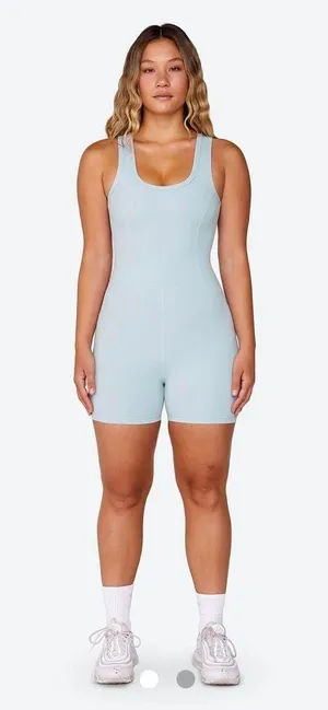 Set Active Light Blue Shortysuit thumbnail 1