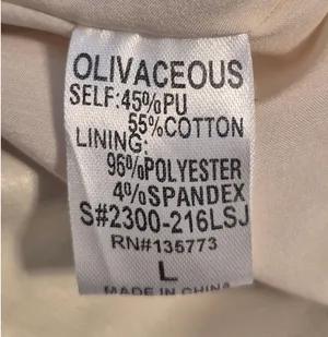 These Three Boutique Leather Shorts thumbnail 4
