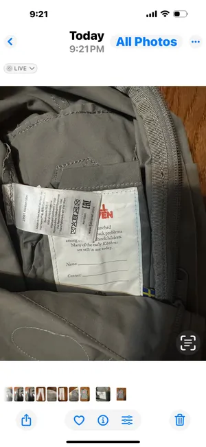 Fjällräven Backpack Mini Green Kånken thumbnail 2