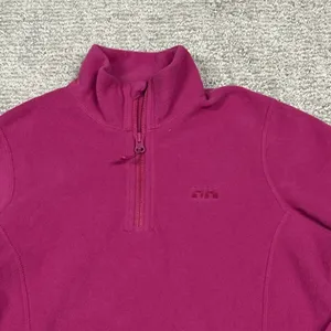 Helly Hansen Polartec Fleece Pullover Womens Small Magenta 1/4 Zip Sweatshirt thumbnail 2