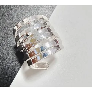 Boutique MultiLayer Adjustable Wrap Ring |‎ 925 Sterling Silver thumbnail 10