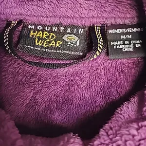 Mountain Hardwear wintet purple fleece micro chill jacket. Size Medium thumbnail 6