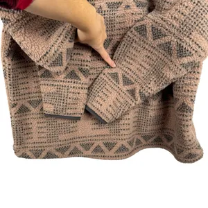 Carhartt T Snap Fleece Sweatshirt Desert Taupe Aztec Women’s XXXL OJ4991-W Pink thumbnail 13