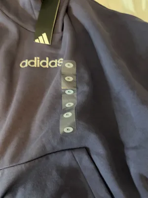 Adidas purple hoodie with logo(child XL) thumbnail 3