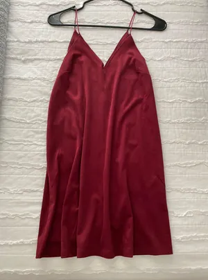 Forever 21 Crimson Dress thumbnail 1