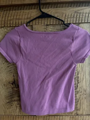 Aeropostale Crop Top Purple thumbnail 2