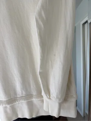 ATHLETA SUNDOWN ALLIANCE HOODIE SWEATSHIRT MAGNOLIA WHITE sz XS Extra Small thumbnail 4