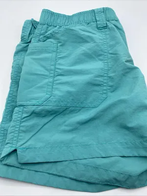 AFTCO American Fishing Tackle Co. Teal Blue Fishing Shorts Women's 8 Outdoor thumbnail 5