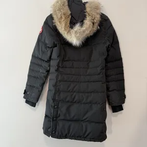 Canada Goose Black Lorette Parka 2090L Down‎ Winter Coat Fur Trim Hood Size XS thumbnail 11