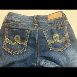 SEVEN 7, Women’s Embellished Denim Jeans, Sz 27‎ thumbnail 10