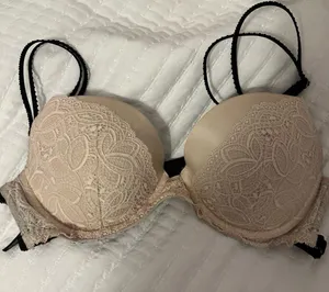 Victoria's Secret very sexy bra beige tan/black thumbnail 1