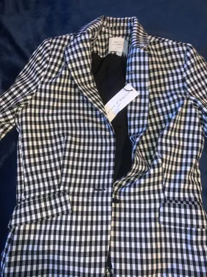 Checkered Blazer Xs thumbnail 2