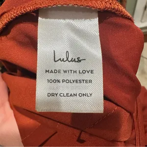 Lulus Silky Orange Maxi Dress – Taylor Swift-Inspired, Size Large thumbnail 12