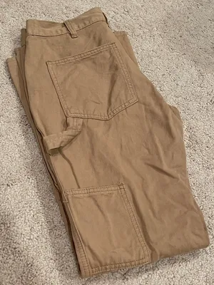 Shanghai Cargo Pants - size small EUC Light Brown/Tan thumbnail 2