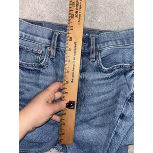 american eagle flare highest rise‎ 90s flare Distressed 0 short thumbnail 8