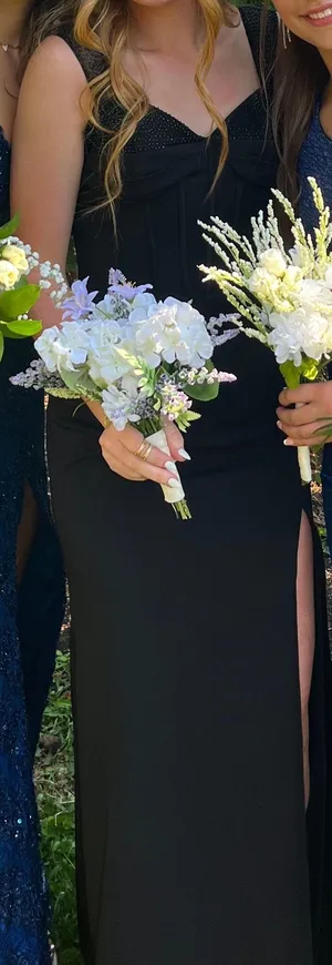 Black Maxi Dress Size 8 thumbnail 1