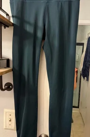 Athleta Women's Green and Blue Leggings thumbnail 1