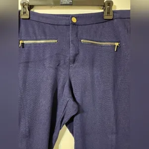 Navy leggings Blue Size 16 thumbnail 2