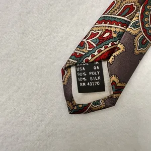 Camden Court Men’s Necktie Gray Multicolor Presley Office Classic thumbnail 4