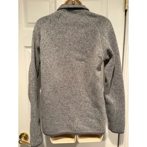Patagonia Better‎ Sweater 1/4 Zip Womens Small Gray Fleece Pullover STY25522 thumbnail 2
