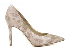 Sam Edelman Hazel Ivory Twill High Heels H37919F101 Size 10 thumbnail 1