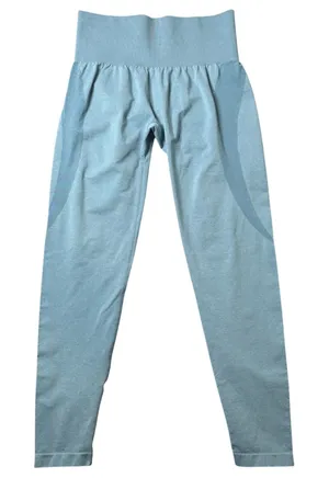 NVGTN Sky Blue Contour Seamless Leggings Womens M Activewear Workout Gym thumbnail 1