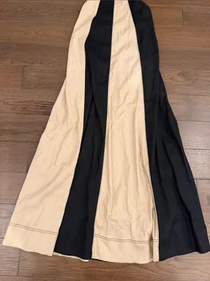 Maeve Linen Halter Swing Maxi Dress Size Medium NWT - C11-730 thumbnail 4