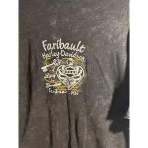 Harley-Davidson Engine Snake Skull Graphic Tee Black Mineral Wash Large NWT thumbnail 6