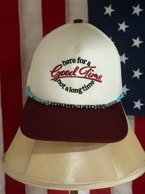 Beaded Hat chain Wanderlust and Rodeo dust handmade brand new thumbnail 1