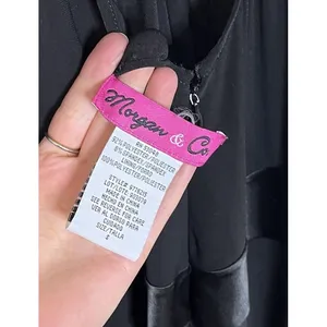 Women's Y2K‎ Black Dress Satin Long Withcy Vampy Whimsigoth Goth Event Wedding S thumbnail 8