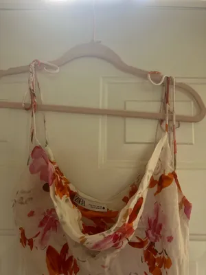ZARA Dress Floral Mini thumbnail 2