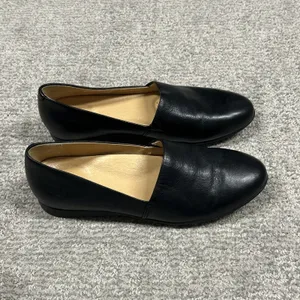 Dansko Larisa Shoes Womens 37 US 7.5 Slip On Flats Loafers Comfort Leather Black thumbnail 4