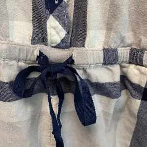 Aerie Plaid Flannel Romper sz Large thumbnail 8