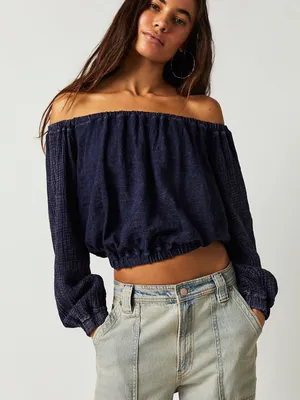 We The Free Parfait Bubble Top XS Free People thumbnail 1