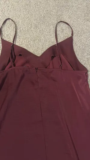 Forever 21 Maroon Slip Dress thumbnail 4