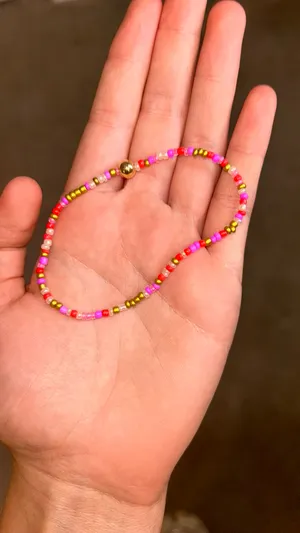 Pink ENewton Hope Unwrittwn Bracelet thumbnail 2