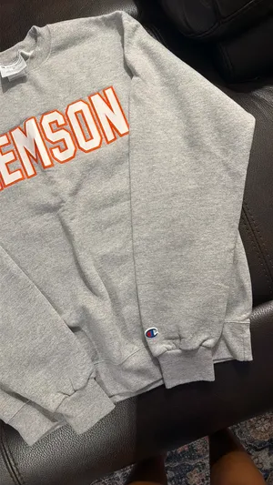 Champion Clemson University sweatshirt thumbnail 3