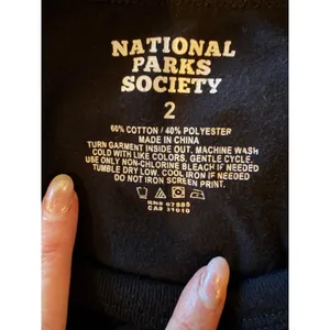 National Parks Society Death Valley Graphic Tee Women 2X Black Cutout Streetwear thumbnail 8