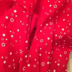 ✨ Red Star Ruffle Detail Tea Dress✨ thumbnail 7